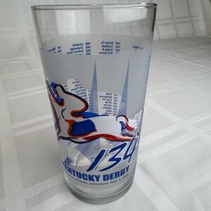 Kentucky Derby 134 Glass from historic Churchill Downs